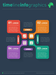 web template for circle diagram or presentation vector image