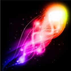 abstract background with lighting effect vector image
