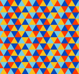 triangle pattern geometric simple background vector image