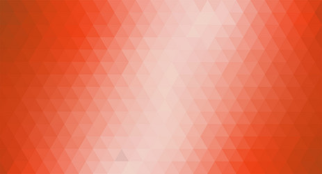 abstract red triangle polygonal mosaic background vector image