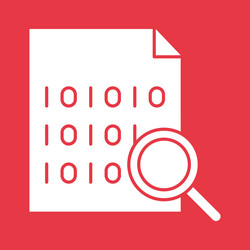 file encryption icon vector image