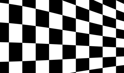 Distorted Checkerboard Pattern vector image