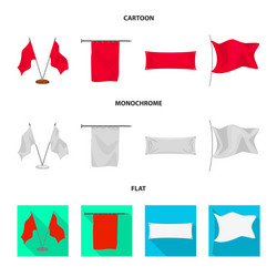 isolated object of texture and presentation logo vector image