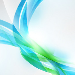 Abstract Wave Background vector image