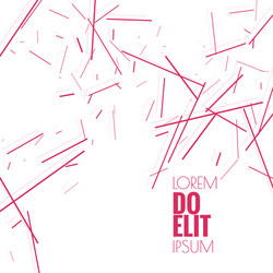abstract background with lines vector image