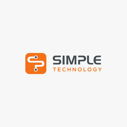 Letter s for storm logo icon template Royalty Free Vector