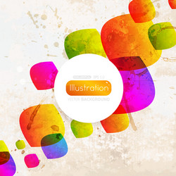 rustic colorful abstract background vector image