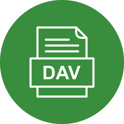dev file document icon vector image