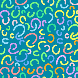 abstract background with a hand drawn pattern vector image