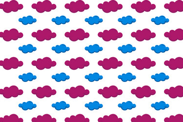 abstract cloud pattern background vector image