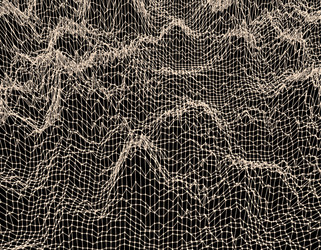 lattice structure science technology background vector image