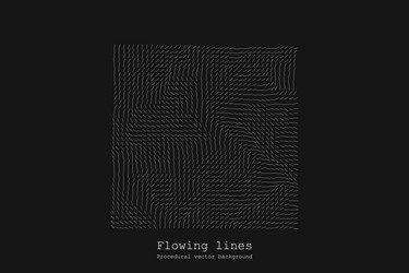 abstract line matrix pattern noise flow dynamic vector image
