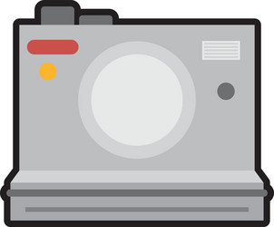 camera icon gadget and technology design vector image