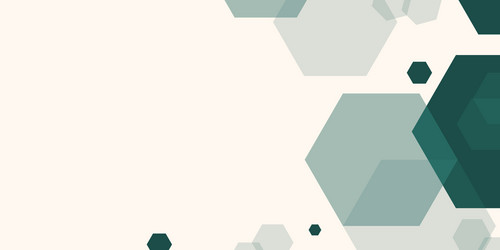 abstract pattern hexagons on light background vector image