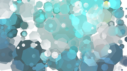 hexagon abstract pattern random hexagonal shapes vector image