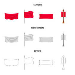 isolated object texture and presentation logo vector image