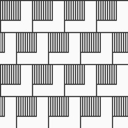 seamless tiled pattern with striped squares flat vector image