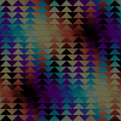 geometric abstract pattern moire overlay style vector image
