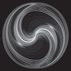 3d spiral design element background image vector image