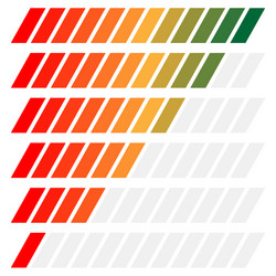 progress or loading bar indicator element vector image