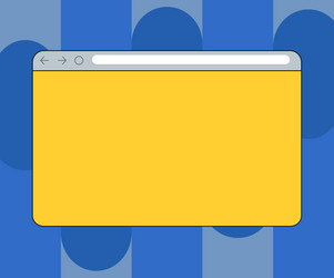 design business empty template isolated minimalist vector image