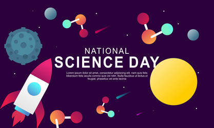 gradient science twitch background design template vector image