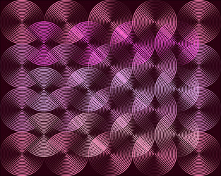 Shimmering Circular Pattern vector image