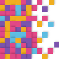 abstract light background with many multicolored vector image