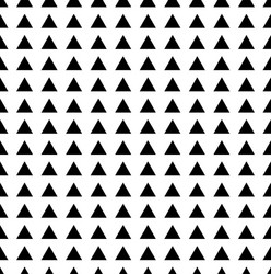 continuous background pattern with triangle vector image
