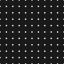 wireframe grid dots seamless pattern hud design vector