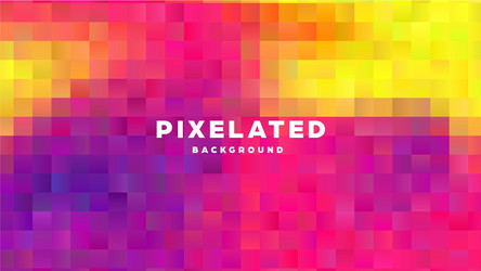 polygonal abstract background with squares vector image