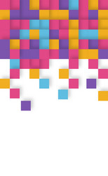abstract light background with many multicolored vector image