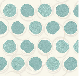 fabric circles abstract pattern background vector image