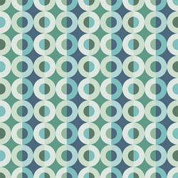 Geometric Circle Pattern vector image