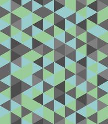 Geometric Colorful Polygon Pattern vector image