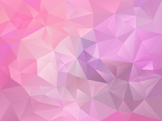 Baby pink and violet color polygon background vector