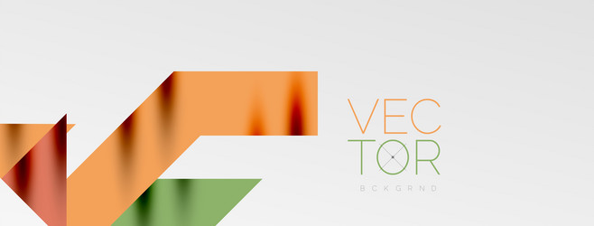 dynamic lines and triangles vector image