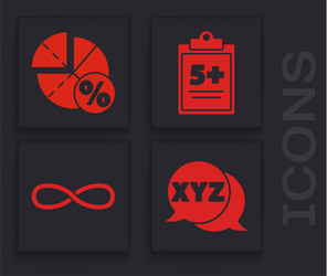 set xyz coordinate system graph schedule chart vector image