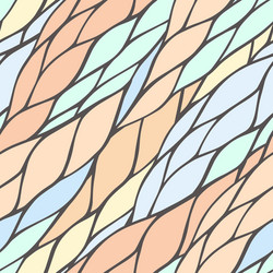seamless pattern with colorful hand drawn abstract vector image