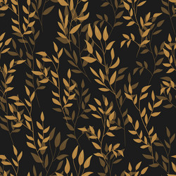 spring seamless color pattern with sprigs vector image