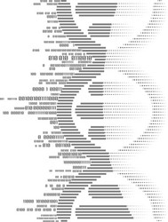 Genetic Code Binary vector image