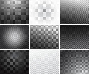 Set of transparency grid backgrounds vector