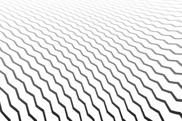 Dynamic Zigzag Pattern vector image
