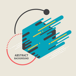 Abstract black red banner blue metallic circuit Vector Image