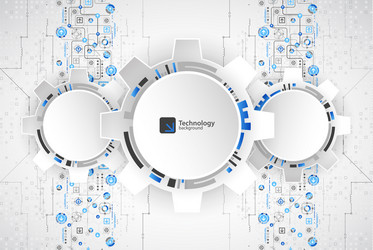 abstract technological background structure vector