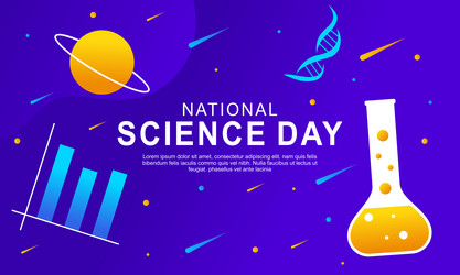 gradient science twitch background design template vector image