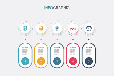 kpi optimization objective measurement vector image