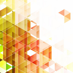 abstract triangular background vector image