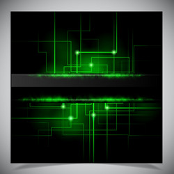 smooth colorful abstract techno background vector image