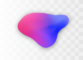 Abstract Fluid Gradient Shapes vector image